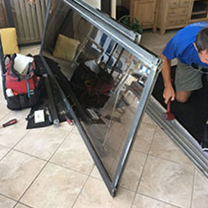sliding glass door frame repair Ocoee